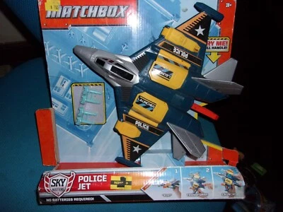 MATCHBOX SKY BUSTER POLICE JET - Image 1 of 3