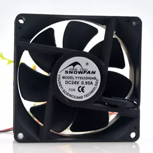 SNOW FAN YY9232H24B 9232 9CM 24V 0.90A 2-wire Inverter Cooling Fan - Picture 1 of 5