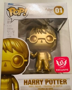 Figura Vinilo Funko Pop Harry Potter Oro Mundo Mágico It'Sugar Exclusivo #01 - Imagen 1 de 4