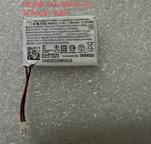 NEW Original 361-00086-24 Battery For Garmin Instinct Solar STD-810G 3.8V 178mAh - Picture 1 of 1