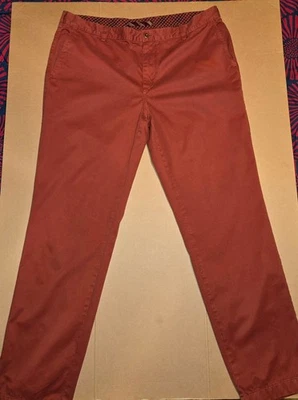 Brooks Brothers Pantalones Chinos 40x34 Rojo Óxido Algodón Vestido o Informal Para Hombre Foto 1 de 4