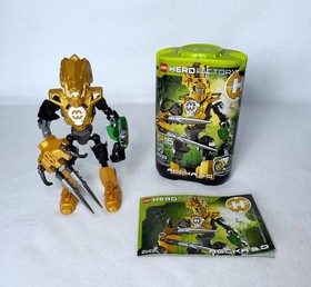 Lego Hero Factory Rocka 3.0 2143 - 100% complete with Original Canister & Manual