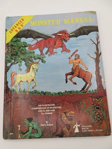TSR Games Advanced Dungeons & Dragons Monster manuale vintage 1979 - Foto 1 di 10