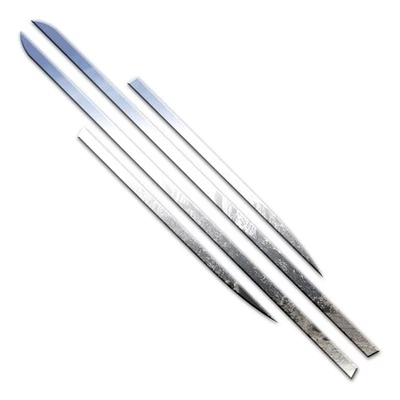 4p Stainless Steel L. Rocker Panel Trim fits 2010-2015 Toyota Prius by Luxury FX - Image 1 of 4