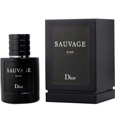 DIOR Sauvage ELIXIR 0.25 盎司 7.5 毫升 Dabber Splash 全新带盒 豪华旅行 — 第 1/4 张图片