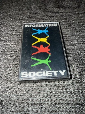 Information Society – Self-Titled Cassette 1988 Tommy Boy TRC 25691 Synth Pop Foto 1 de 3