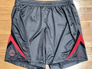Vintage Ohio State Nike lange Basketball Shorts 2X/3XL Performance aktiv Training - Bild 1 von 9