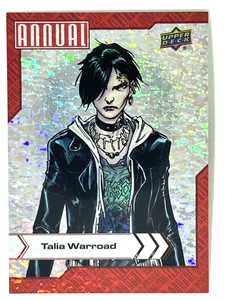 Talia Warroad - 2022-23 Upper Deck Marvel Annual #91 Silver Sparkle - Bild 1 von 2