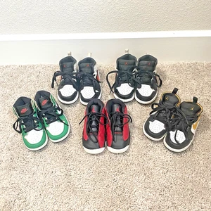 Nike Air Jordan Sneakers Shoes Toddlers 7C and 9C Lot of 5 - Picture 1 of 22