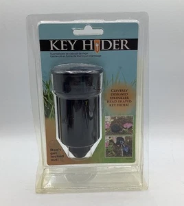 Cabezal de rociador sintético Hide-A-Key ocultador de llaves llave llave exterior, caja fuerte para dinero - Imagen 1 de 3