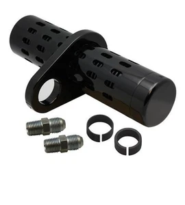 Pro-One Oil Cooler with Universal Clamp 1" to 1-1/4" Black Harley Davidson - Picture 1 of 1