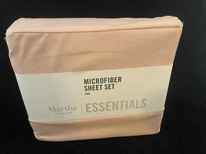 MARTHA STEWART Set di lenzuola in microfibra Essentials King (ORP $80) - Foto 1 di 3