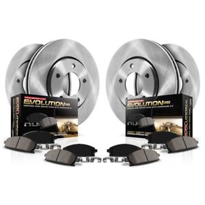 KOE2841 Powerstop Brake Disc and Pad Kits 4-Wheel Set Front & Rear for BMW Z3