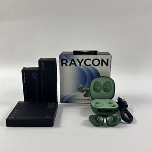 Raycon The Fitness Earbuds Bluetooth True Wireless Green - Photo 1 sur 19