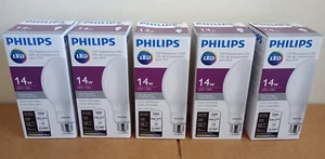 (5) LED Light Bulb 578823 / 14GC/LED/840/ND E26 BB LOT - Picture 1 of 2
