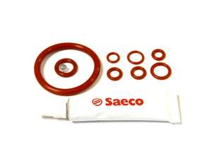 Saeco Dichtsatz Set Dichtungen Brühgruppe Brüheinheit und Auslaufventil Silikon - Bild 1 von 1