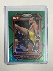 2023 Panini Prizm UFC- Michel Pereira #192 Green Prizm - Picture 1 of 2