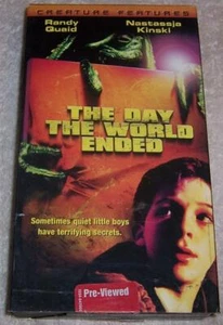 The Day the World Ended VHS Video Randy Quaid Nastassja Kinski - Picture 1 of 2