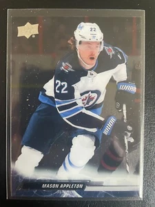 Mason Appleton 2022-23 Upper Deck Series One Clear Cut Parallel #193 - Picture 1 of 1