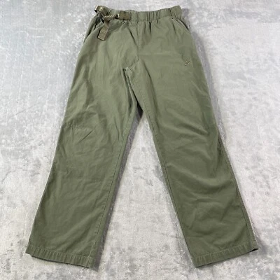 Calça Nike Tech Pack masculina pequena verde ripstop bolsos leves externa DX0241 - Imagem 1 de 4