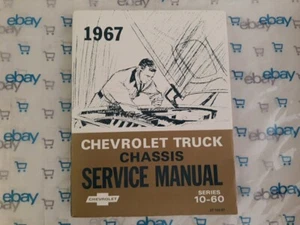 1967 Genuine Chevrolet GM Truck Chassis Service Manual Series 10-60 OEM Book 67 - Foto 1 di 7