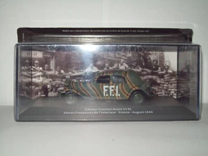 CITROEN TRACTION AVANT 11 BL 1:43 FORCES FRANÇAISES INTERIEUR FRANCE - 1944 FFI - Foto 1 di 2
