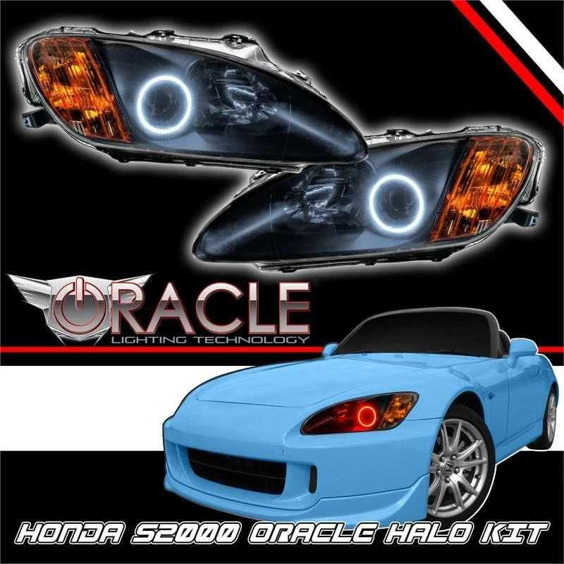 2000-2009 JDM Honda S2K S2000 AP1 AP2 ORACLE White LED SMD Halo Kit - 2 Rings  - Image 1 of 1
