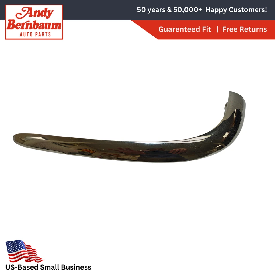 1950 Chrysler Windsor Right Fender Extension Grille Chrome Molding 1335551 NOS. Foto 1 de 4