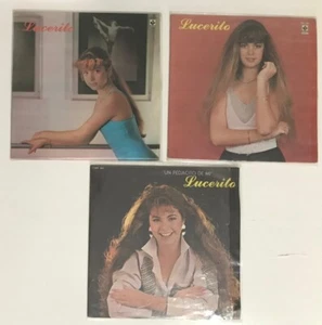 LUCERITO & LUCERO Lot of 3 LPs RECORDS MEXICO 1984-86 - Picture 1 of 8