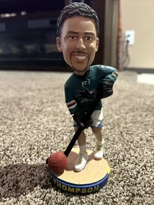 Klay Thompson Golden State Warriors San Jose Sharks Bobblehead 2016 Foto 1 de 4