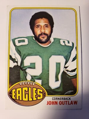 1976 Topps John Outlaw card #181 - Image 1 of 2