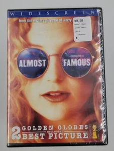 Almost Famous (DVD, 2001) Kate Hudson Brand New Factory Sealed - Picture 1 of 3