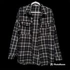 Cupshe Black And White Flannel Xl