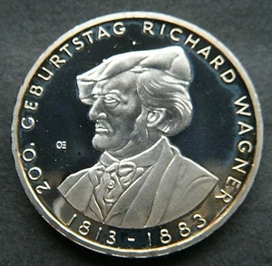 BRD, 10 Euro 2013 D, 200. Geburtstag Richard Wagner - Bild 1 von 2