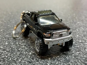Fits 2010 Toyota Tundra 4x4 Keychain Black Hot Wheels Matchbox - Bild 1 von 4