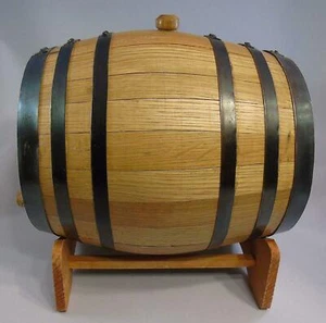 Verkohltes Holz Wein Alterung Fass Eiche Whiskey Rum Bourbon Scotch Home Bar + Rezepte - Bild 1 von 2