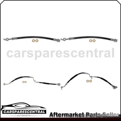 Kit de manguera de freno delantera trasera Dorman 4x para Lincoln MKZ 2007-2009 3,5 L TRACCIÓN DELANTERA Foto 1 de 4