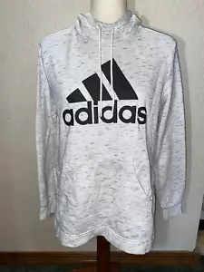 Adidas Girls white Hooded Sweatshirt Pullover Size Small. 8-10 - Picture 1 of 5
