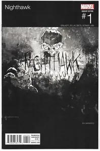 Nighthawk #1 NM- Marvel Comics 2016 Sienkiewicz Hip Hop Variant Higher-Grade HTF - Picture 1 of 2