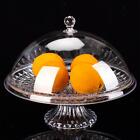Cake Plate with Dom Dust Proof Insect Proof for Serving Cookie Platter Fruit