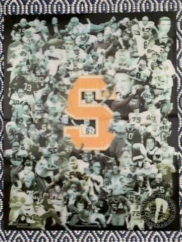 SYRACUSE FOOTBALL 16x20 VINTAGE 3-D DIMENSIONAL IMAGING POSTER     AWESOME+RARE Cover