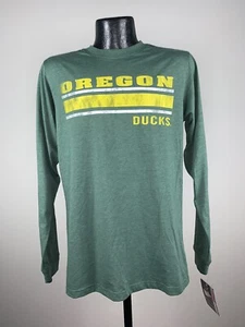 Men's Colosseum Oregon Ducks Green Warrior Long Sleeve Tee Shirt NWT XL - Picture 1 of 5