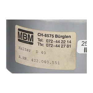 Mbm 422.040.551 recording cylindrical 40mm New NFP - Picture 1 of 7