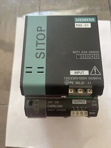 Fuente de alimentación modular Siemens 6EP1 334-3BA00 SITOP 10A 1/2 ph - Imagen 1 de 6