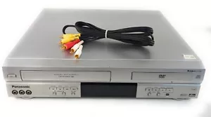 Panasonic PV-D4733s DVD Player VHS VCR Combo Tested & Working - Picture 1 of 7