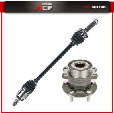 For Subaru Forester 2014-2018 2015 1 X Rear CV Axle Shaft & Wheel Bearing Hub - Image 1 of 4