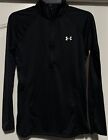 Under Armour Long Sleeve Tech 1/2 Zip Loose Fit Quick Dry Women's Small Black