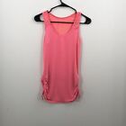 Lululemon Womens Pink Pinstripe V Neck Sleeveless Activewear Pullover Tank Top 2