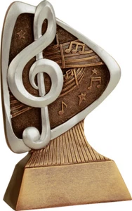 Trofeo Serie Tríada Musical 5.5" Personalizado Gratis - Imagen 1 de 2