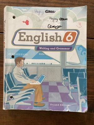 BJU Press English 6 Writing And Grammar Student Worktext (second edition) 6th Gr - Image 1 of 4